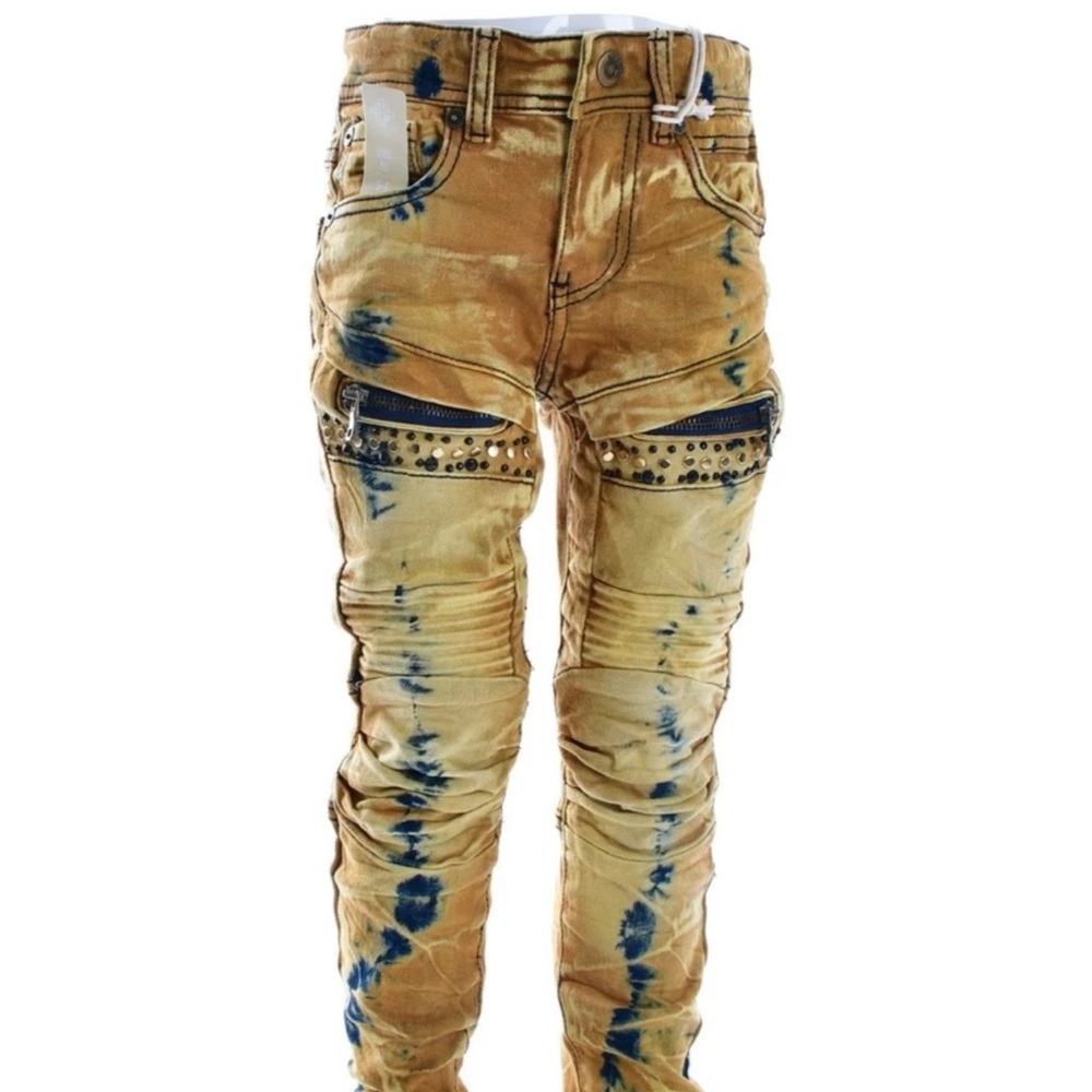 Stylish Kids Tie-Dye Jeans